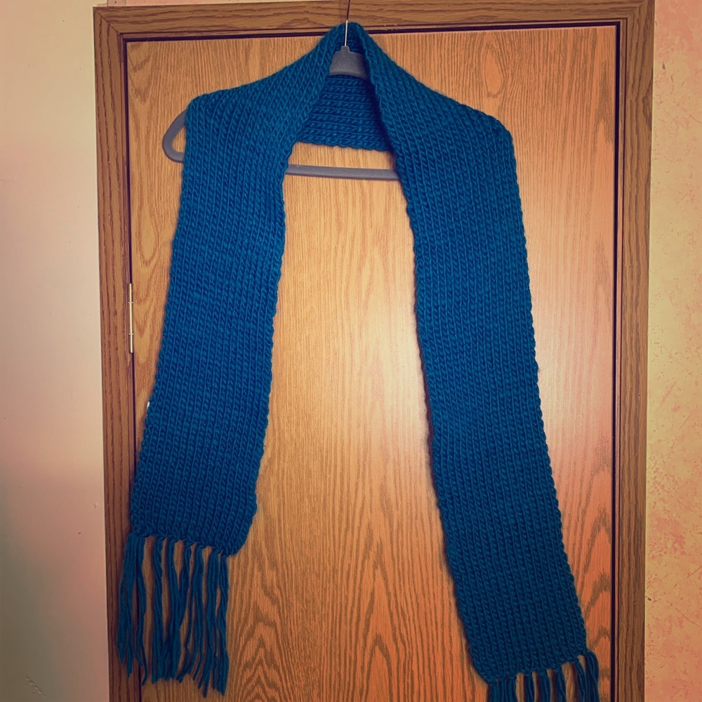 Turquoise scarf